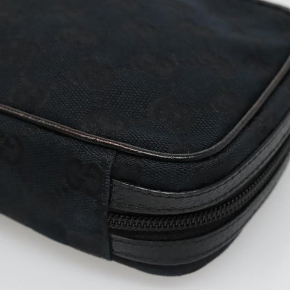 Gucci Black Canvas Gg Canvas