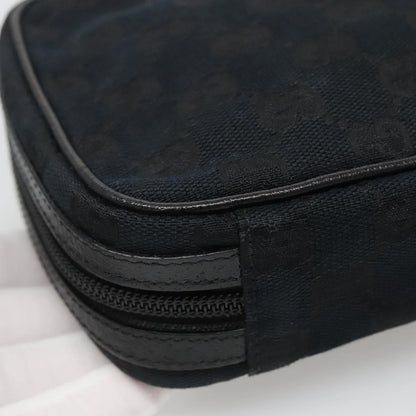 Gucci Black Canvas Gg Canvas