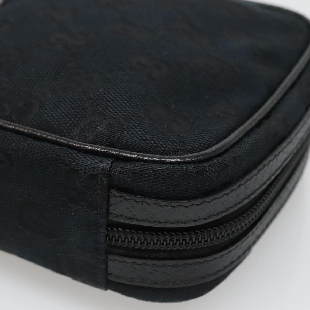 Gucci Black Canvas Gg Canvas