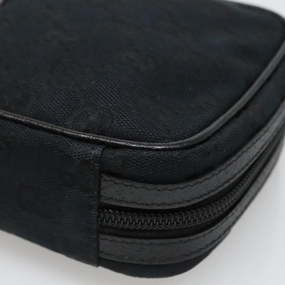 Gucci Black Canvas Gg Canvas