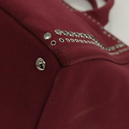 Prada Red Canvas Canapa