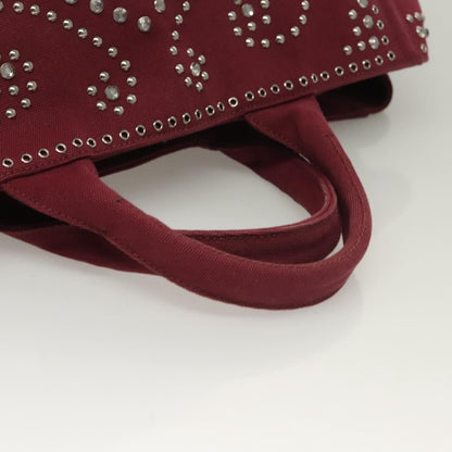 Prada Red Canvas Canapa