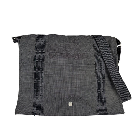 Hermès Gray Canvas Herline