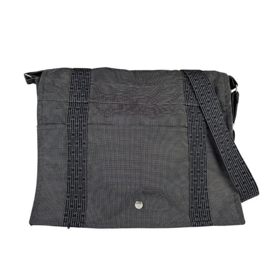 Hermès Gray Canvas Herline