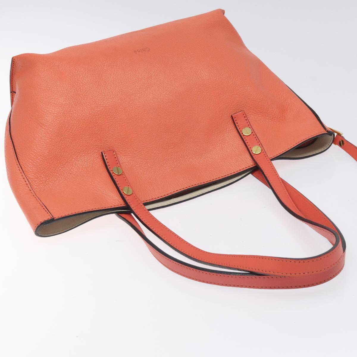 Chloé Orange Leather Dylan