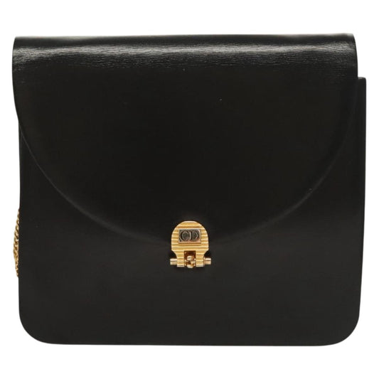 Dior Black Leather Shoulder