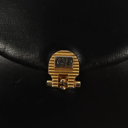 Dior Black Leather Shoulder