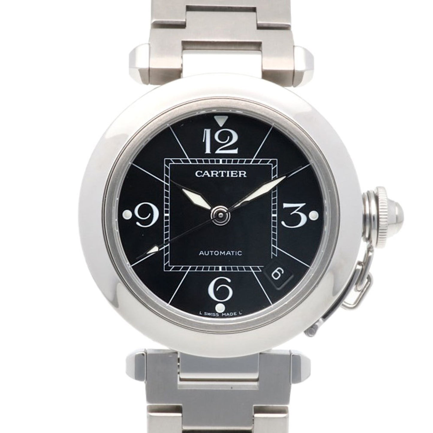 Cartier Black Steel Pasha C