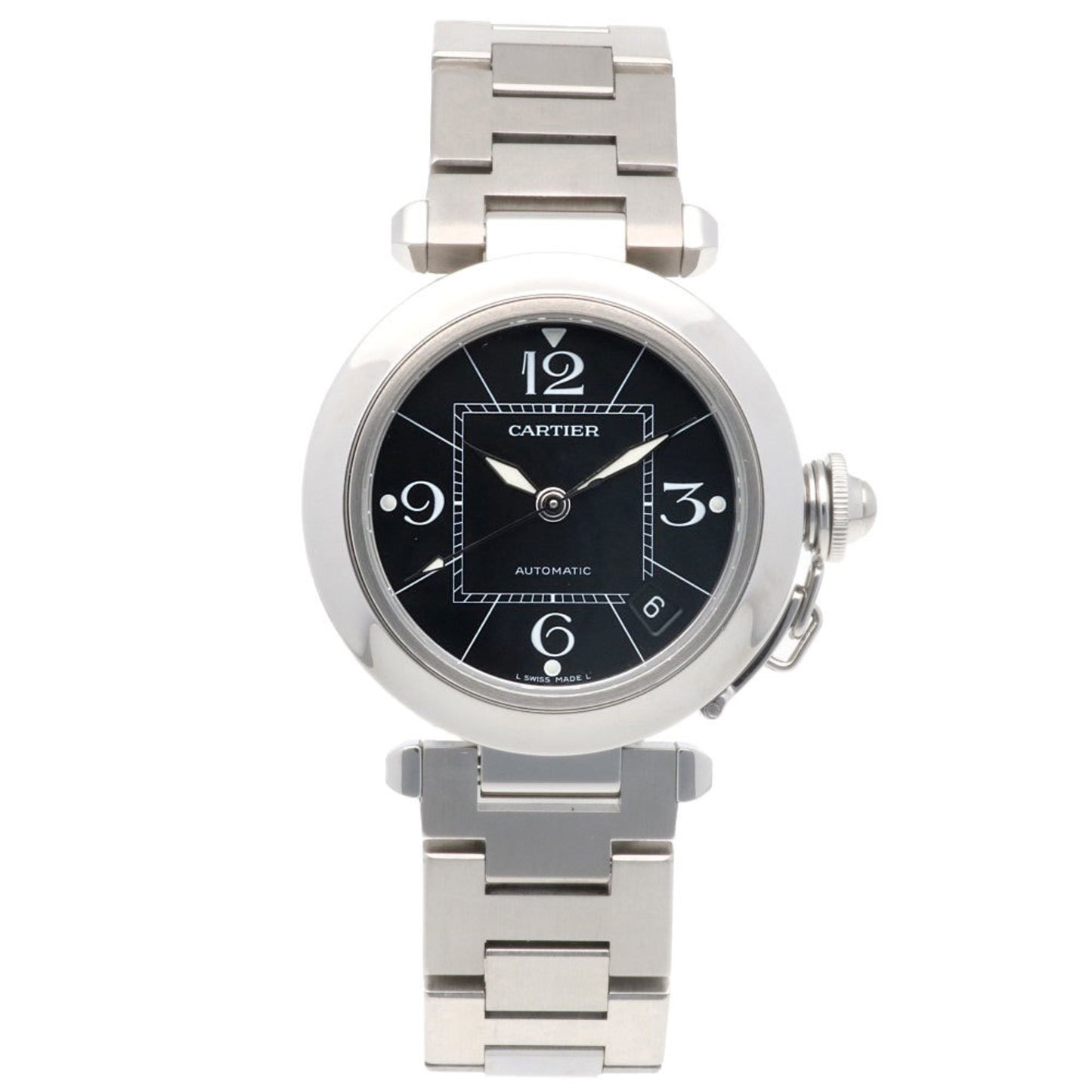 Cartier Black Steel Pasha C