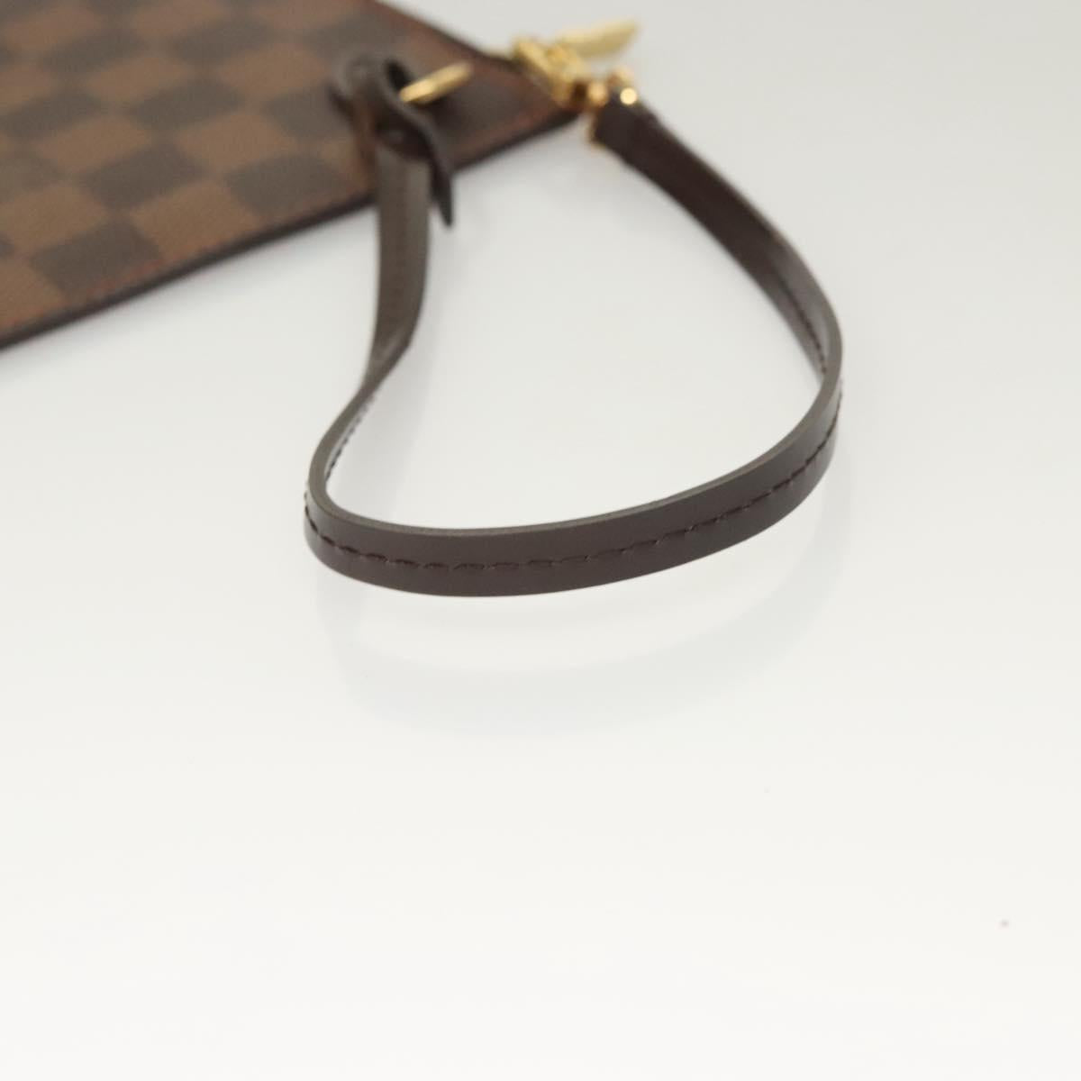 Louis Vuitton Brown Canvas Pochette Neverfull