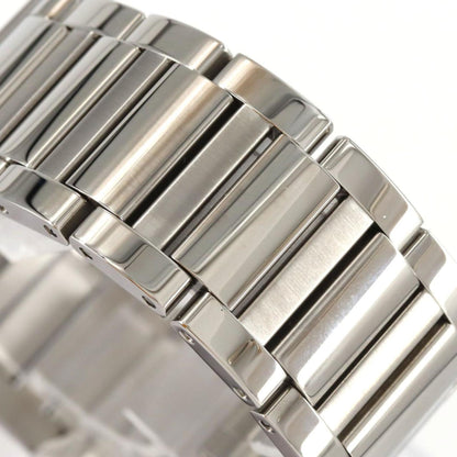 Cartier Silver Steel Tank Must
