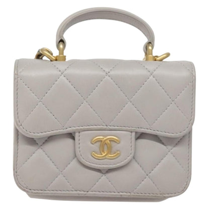 Hermès Gray Canvas Herline