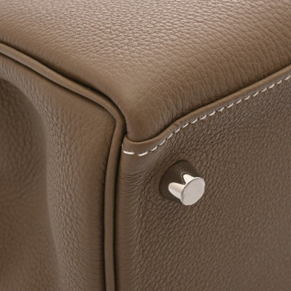 Hermès Gray Leather Kelly 28
