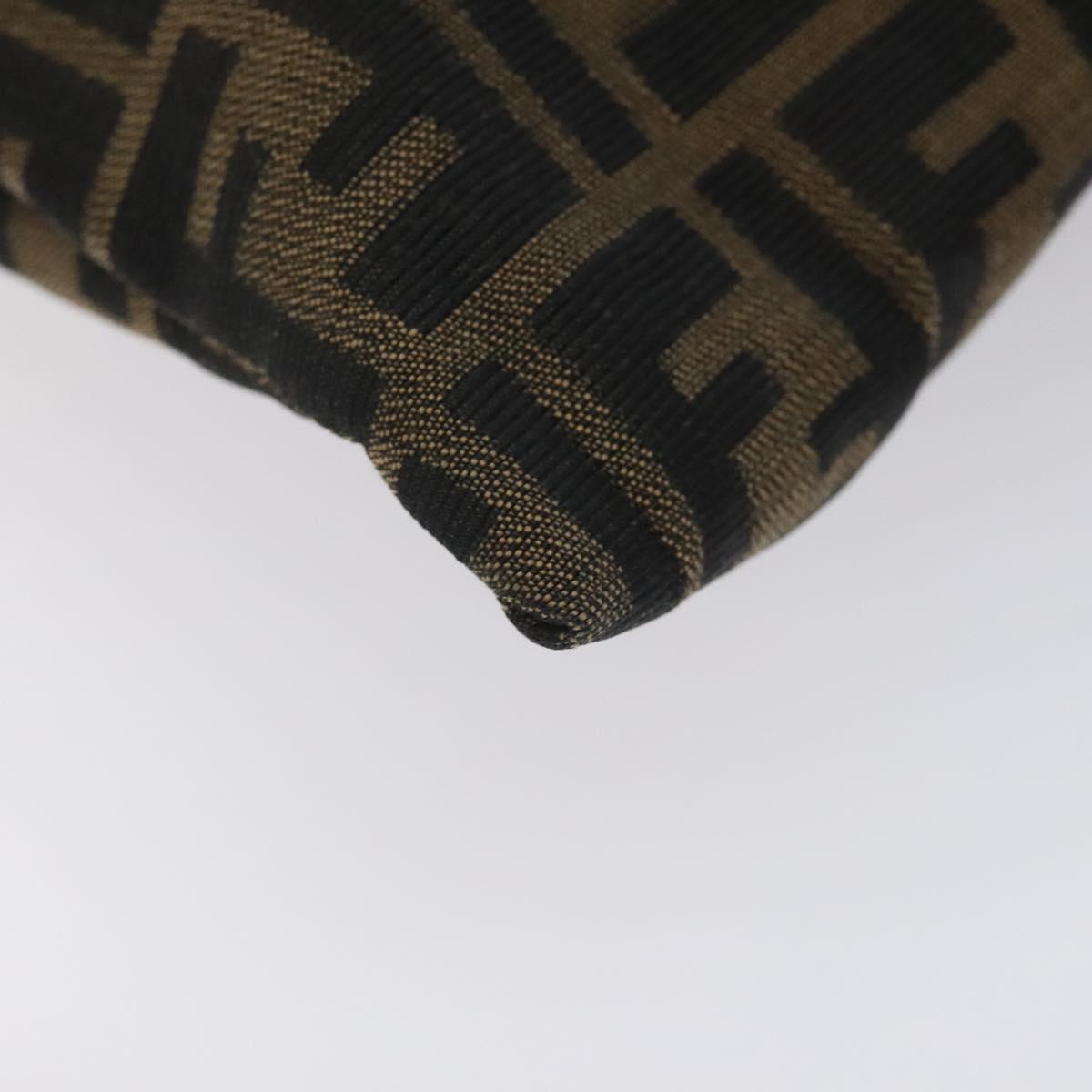 Fendi Brown Canvas Zucca