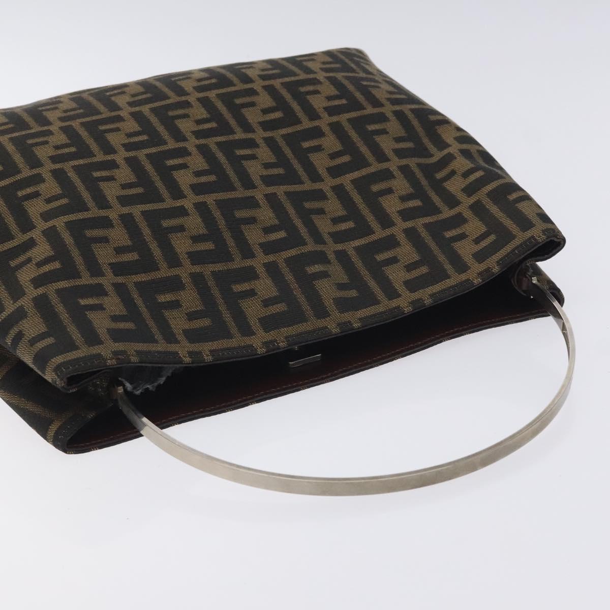 Fendi Brown Canvas Zucca