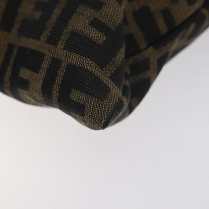 Fendi Brown Canvas Zucca