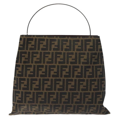 Fendi Brown Canvas Zucca
