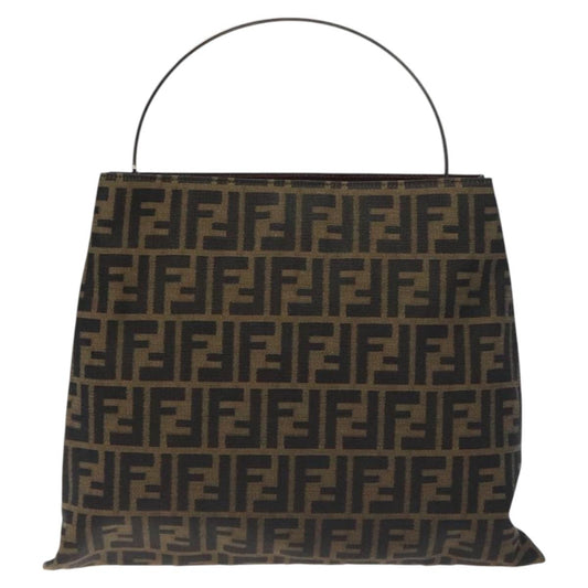 Fendi Brown Canvas Zucca