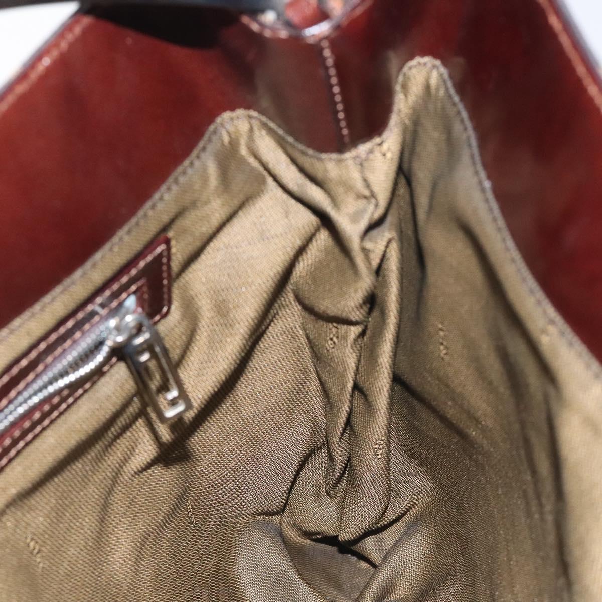 Fendi Brown Canvas Zucca