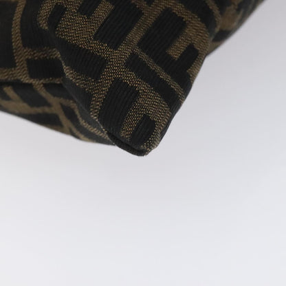 Fendi Brown Canvas Zucca