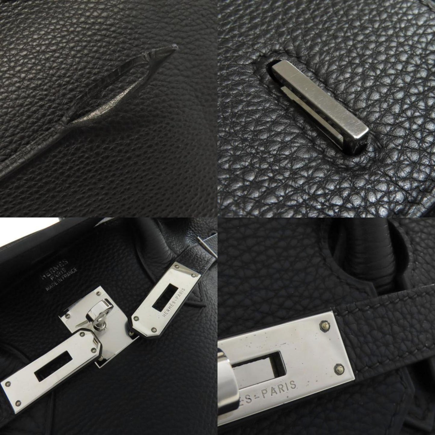 Hermès Black Leather Birkin 35