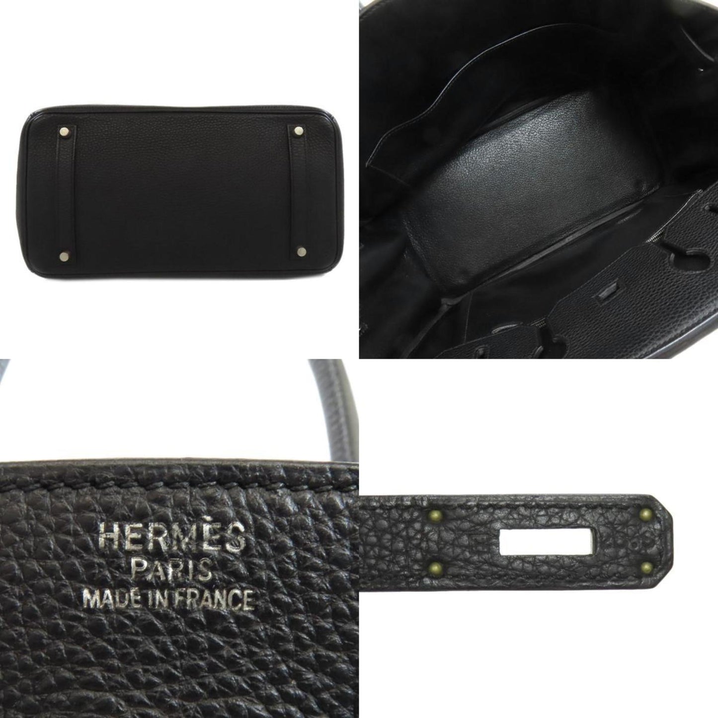 Hermès Black Leather Birkin 35