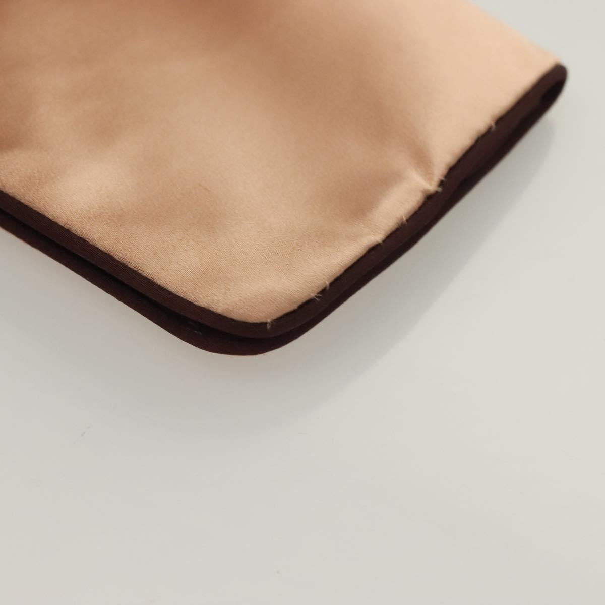Prada Brown Nylon Clutch