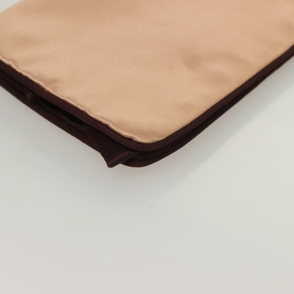 Prada Brown Nylon Clutch