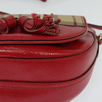 Burberry Brown Leather,shearling Shoulder