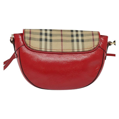 Burberry Brown Leather,shearling Shoulder