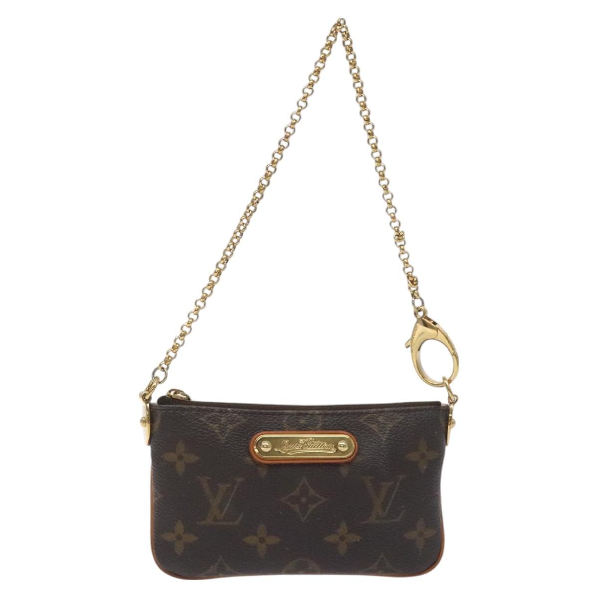 Louis Vuitton Brown Canvas Milla