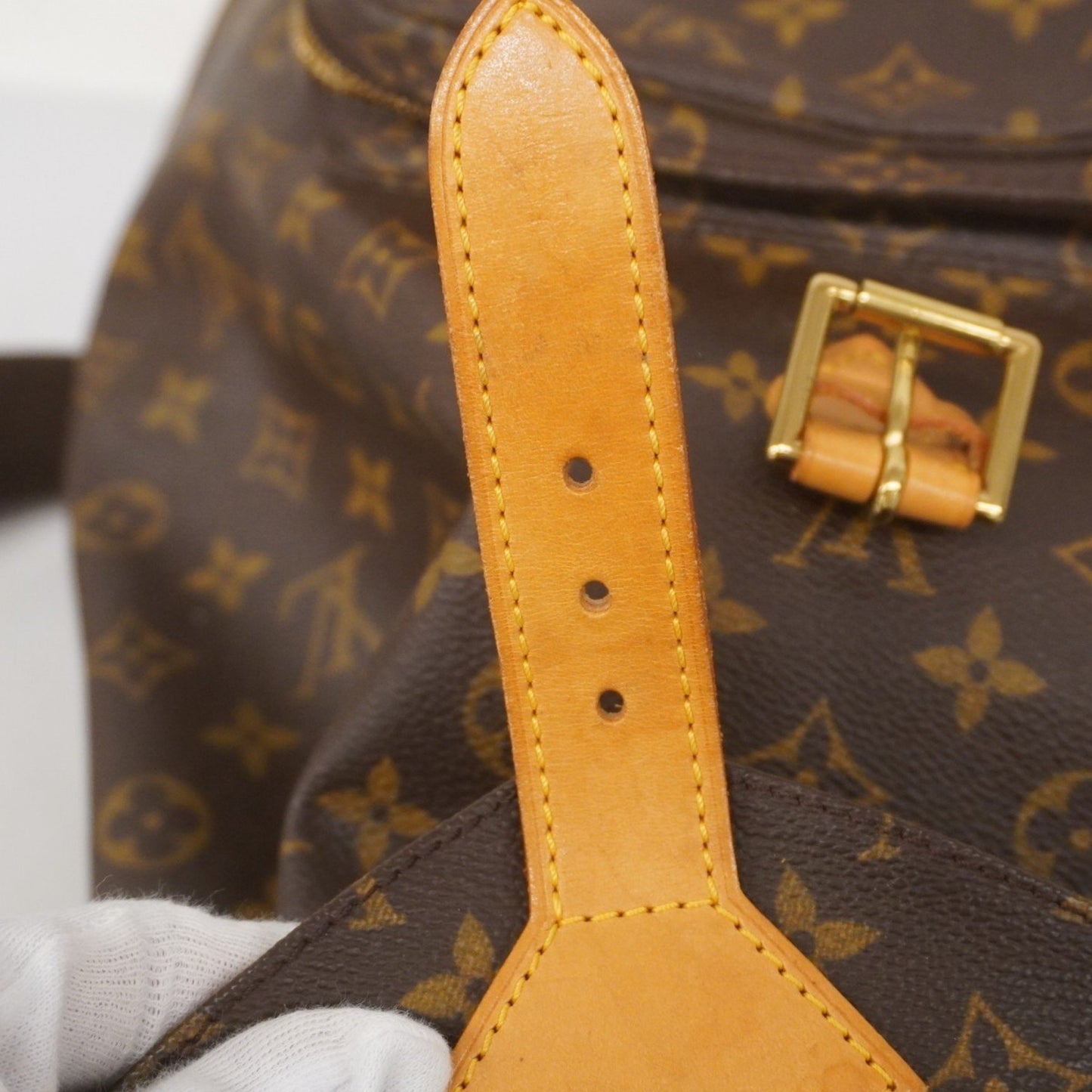 Louis Vuitton Brown Canvas Montsouris