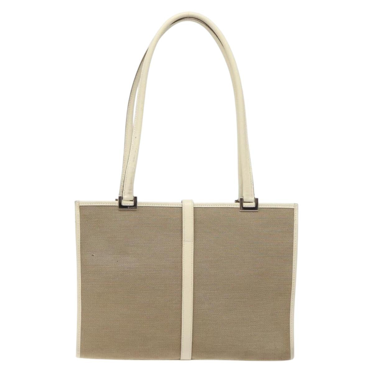 Gucci Brown Canvas Jackie