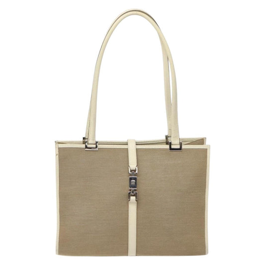 Gucci Brown Canvas Jackie