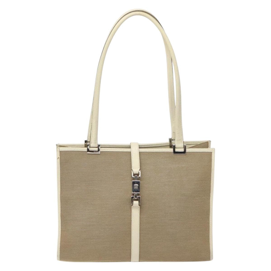 Gucci Brown Canvas Jackie