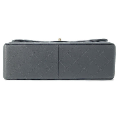 Chanel Gray Leather Timeless