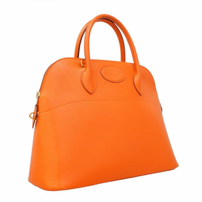 Hermès Orange Leather Bolide