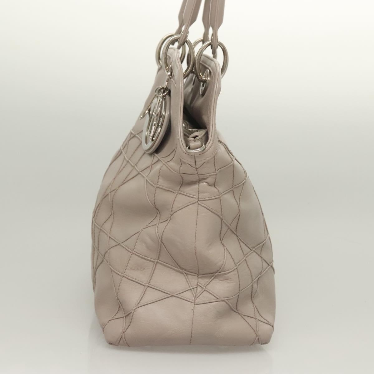 Dior Gray Leather Granville