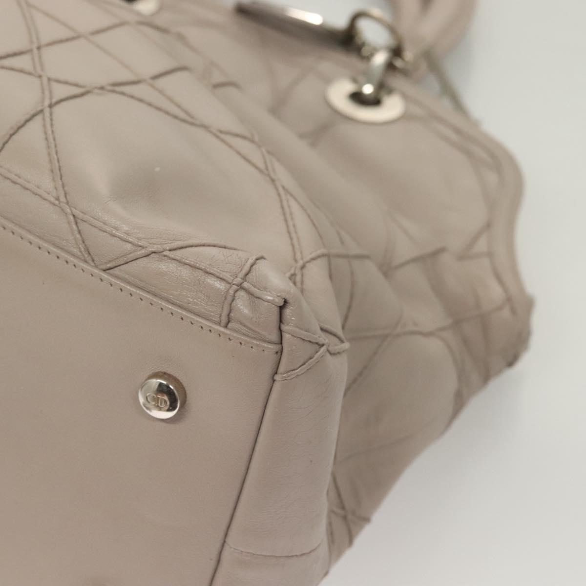 Dior Gray Leather Granville