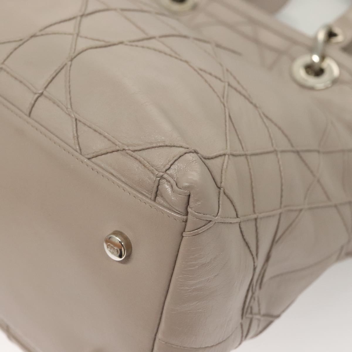 Dior Gray Leather Granville