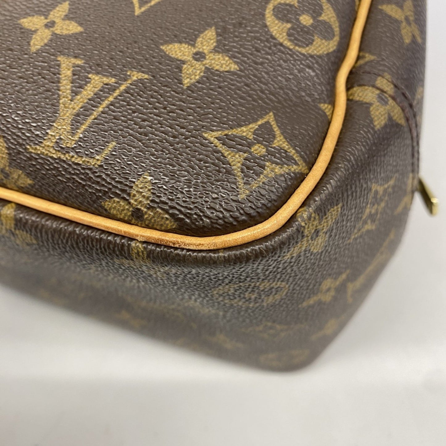 Louis Vuitton Brown Canvas Deauville