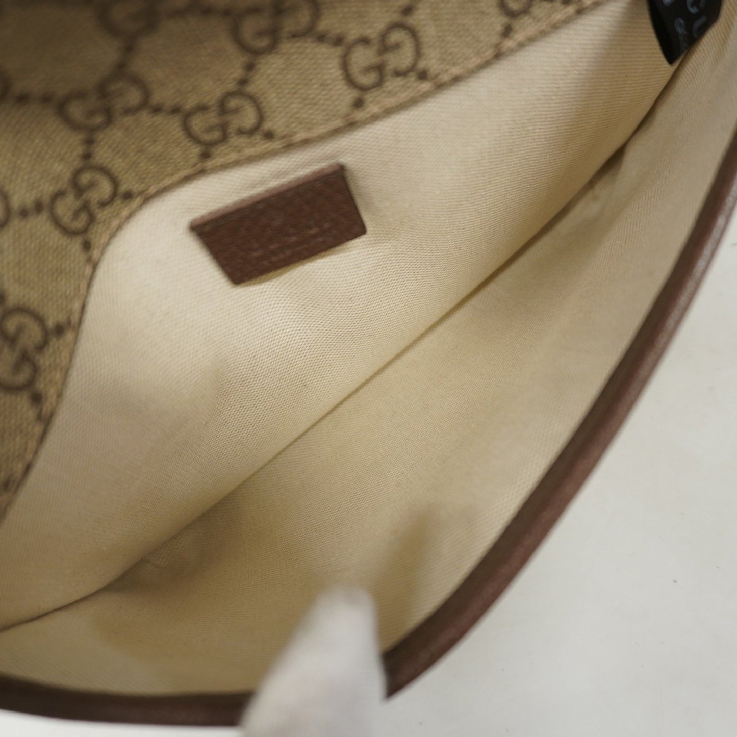 Gucci Brown Canvas Ophidia