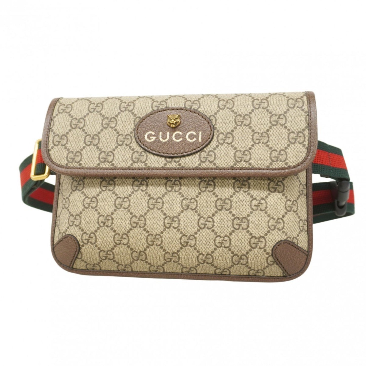 Gucci Brown Canvas Ophidia