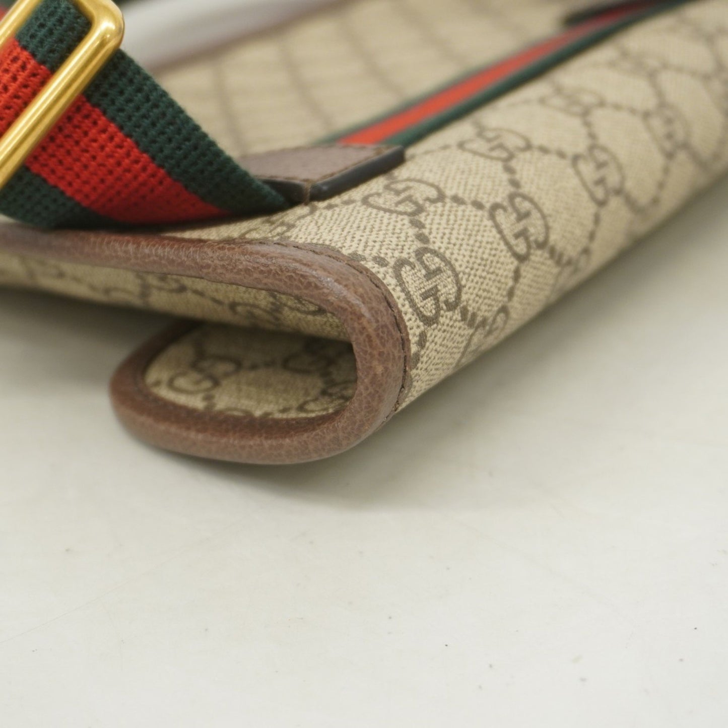Gucci Brown Canvas Ophidia