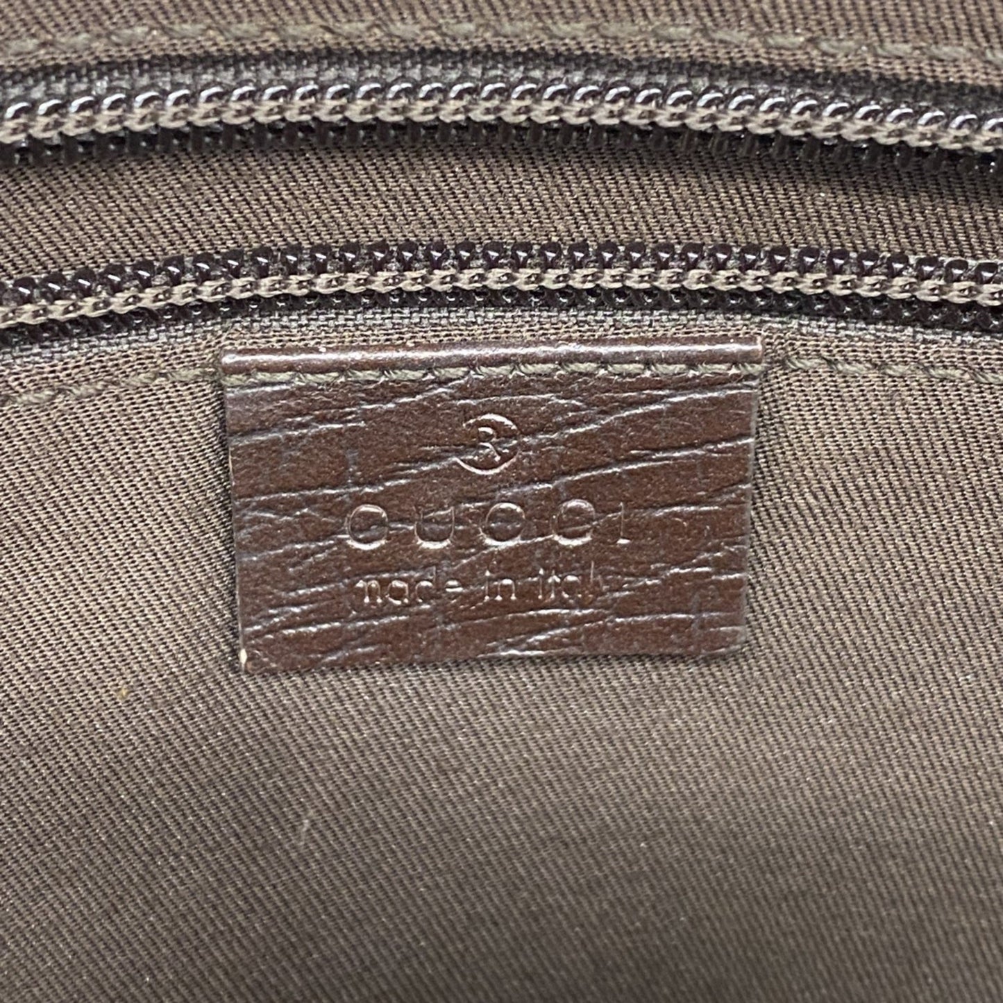 Gucci Brown Canvas Shoulder