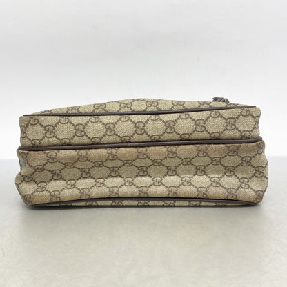 Gucci Brown Canvas Shoulder