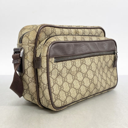 Gucci Brown Canvas Shoulder
