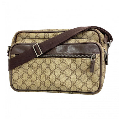 Gucci Brown Canvas Shoulder