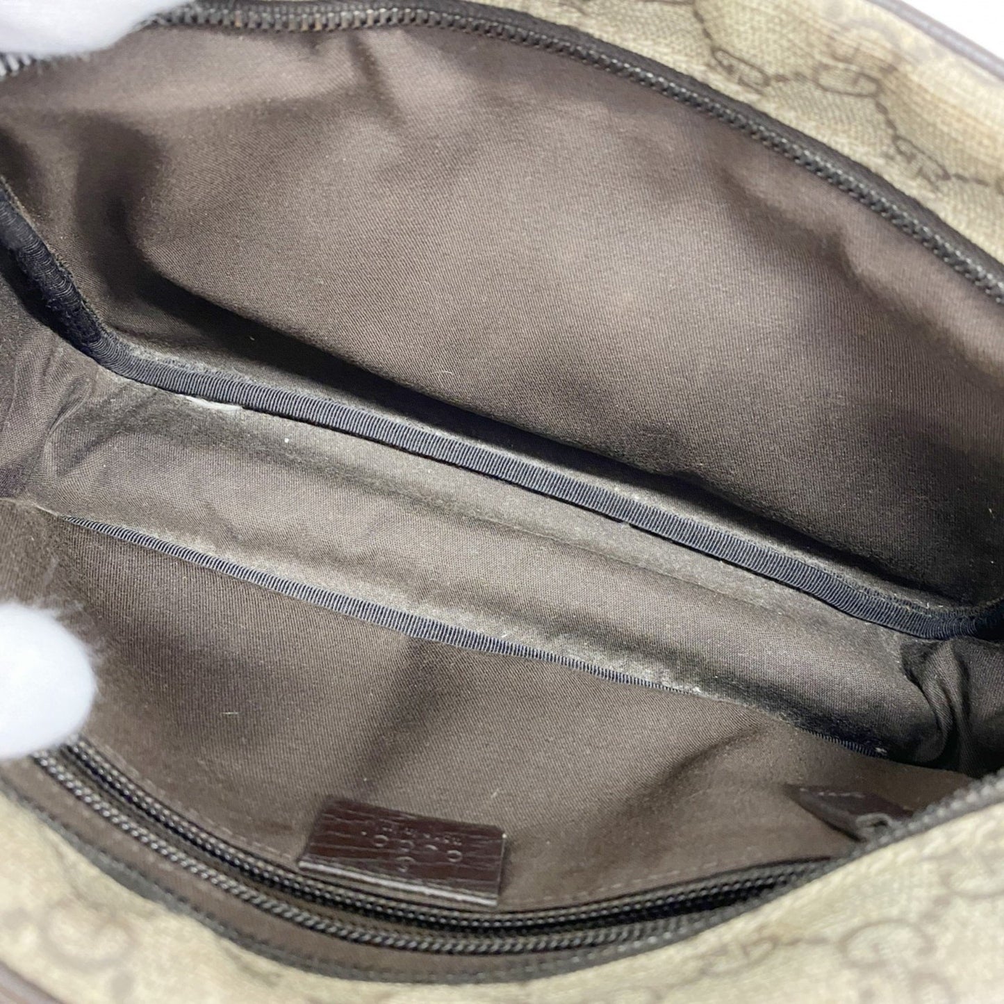Gucci Brown Canvas Shoulder