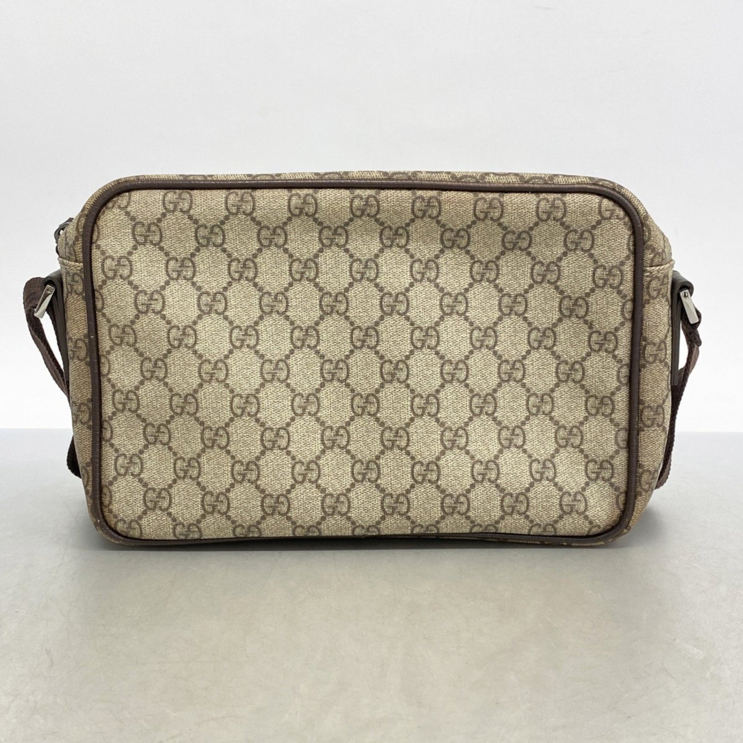 Gucci Brown Canvas Shoulder
